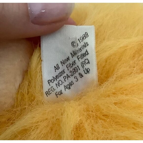 Vtg 1998 Sugar Loaf Yellow Platypus Furry Toy Stuffed Animal Ages 3+ 13.5" - Picture 3 of 6